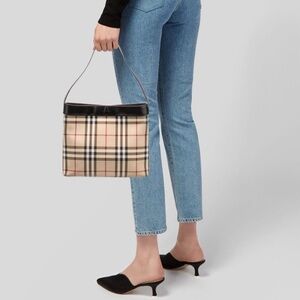 Authentic Burberry London Nova Check Shoulder Bag